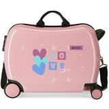 Enso abs kofer za decu powder pink