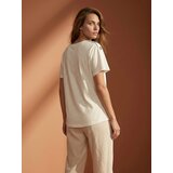 Sinsay Bluza s ukrasnim gumbima s viskozom | shoptok.hr