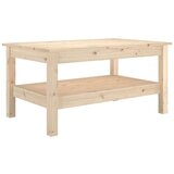  Klubska mizica 80×50×40 cm trdna borovina, (20908602) | Shoptok.si