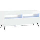  5-dijelni LED TV ormarić Bijela visokog sjaja Konstruirano drvo | shoptok.hr