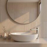 REA Bath Visoka umivaonička miješalica Rea Arlo Brush Nickel | shoptok.hr