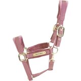 Kentucky Horsewear Oglavka Velvet, old rose - Full | Shoptok.si