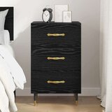  Noćni ormar Crni hrast 40 x 40 x 66 cm Konstruirano drvo | shoptok.hr