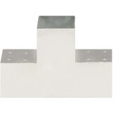 vidaXL spojnici za stupove u t-obliku 4 kom pocinčani metal 101x101 mm | shoptok.hr