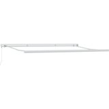 Ručna uvlačiva tenda crveno-bijela pruga 500x300 cm | shoptok.hr