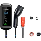 Prenosni polnilec za EV, 11KW AC polnjenje, nastavljiva moč, F1-11KW, TIP2, (5000156864)