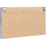  Vitrina siva boja betona 100x8,5x58 cm konstruirano drvo | shoptok.hr