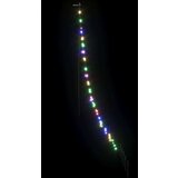vidaXL LED božično drevesce med 112 LED večbarvno 511 cm Kovina | Shoptok.si
