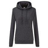 Fruit Of The Loom Anthracite Hooded Sweat Cene