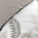 Douceur d intérieur Bijela/smeđe-siva pamučna posteljina za bračni krevet/za produženi krevet 240x220 cm Goyave – | shoptok.hr