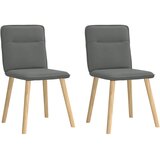 Maison Chic Jedilni stoli - Vzorci stoli 2 kosa temno sivo blago A550, (22031926) | Shoptok.si