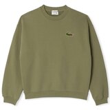 Lacoste Loose Fit Badge Accent Sweatshirt - Vert Kaki Zelena | shoptok.hr