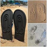  Flip-flop natikači - z motivom nasmejanega obraza - črna - 40/41 | Shoptok.si