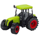 Traktor za igru sa prikolicom za drva 47cm - zeleno/sivi | Shoptok.si