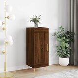 The Living Store Komoda rjavi hrast 34,5x34x90 cm inženirski les - Komoda, (21662448) | Shoptok.si