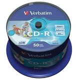  CD-R VERBATIM 50kom wrap printable Cijene