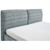 Meise M&amp;ouml;bel Modra oblazinjena zakonska postelja brez letvenega dna 200x200 cm Infinity &amp;ndash; Slike