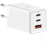 Baseus Pretvornik USB - 220V 65W USB 2x Tip C 1x Tip A GaN5 ProQuickCharger bel | Shoptok.si