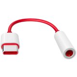 Oneplus adapter usb-c na 3,5-milimetrski vtič z vgrajenim pretvornikom dac, rdeča, (21736882) | Shoptok.si