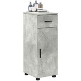 vidaXL Kopalniška omarica s predalom Betonsko siva 30 x 35 x 80 cm | Shoptok.si