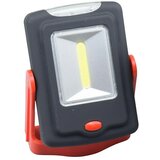 BAUHAUS Mobilna LED svetilka (3 W, Črno/rdeče barve, Višina: 97 mm, IP20) | Shoptok.si