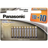 Panasonic baterije LR03EPS/20BW 10+10F | shoptok.hr