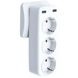 XO-WL08 Smart Wall plug (3AC+2USB 2.4A)