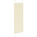 vidaXL Plisirana žaluzija Cream 50x100 cm Širina tkanine 49,4 cm | Shoptok.si