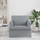 SOFA Svijetlo siva 84 x 80 x 85 cm tkanina | shoptok.hr