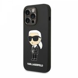 Karl Lagerfeld futrola silikon nft ikonik hard case za iphone 14 pro crna full org (KLHCP14LSNIKBC) Cene