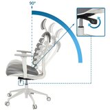 MID.YOU Pisarniški Stol Ergo Line W, Siva | Shoptok.si