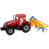  Rdeči traktor z grabljami na trenje | Shoptok.si