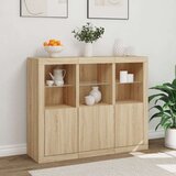  Komode s LED svjetlima 3 kom boja hrasta sonome | shoptok.hr