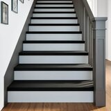  Gazišta stepenice 8 kom tamnosmeđi 100x30x2 cm masivna hrast | shoptok.hr