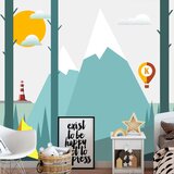  Samoljepljiva foto tapeta - On the Camping 98x70 Cijene