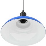 VISILICA podesiva po visini E27 sjaj tamnoplava Ø 31 cm metal | shoptok.hr