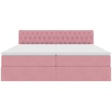  Krevet s od storage 2 kom. Ružičasta 200 x 200 cm Velvet | Shoptok.si