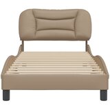  Okvir za krevet bez madraca Hvar cappuccino 90x190 cm umjetna koža | shoptok.hr