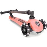 Scoot&Ride® dječji romobil highwaykick 3 led peach | shoptok.hr