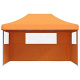 Šator za svadbe - šator za zabave Narančasta 292 x 440 x 315 cm Oxford tkanina - Narančasta s dvije bočne zidove Da | shoptok.hr