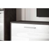 MID.YOU Dnevni Regal Bogota Xl, Antracit, Bela, 4-Delno | Shoptok.si