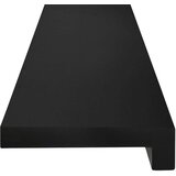  Prozorske klupice 2 kom. Crna 160 x 40 x 2 cm Čvrsto drvo bukve | shoptok.hr