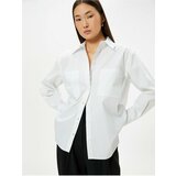 Koton Classic Shirt Long Sleeve Buttoned Cuff Collar Regular Fit cene