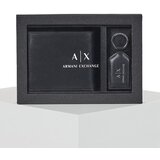 Armani Exchange Denarnice PLAIN LEATHER GIFT SET Črna | Shoptok.si
