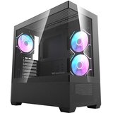 Darkflash DS900 AIR OHIŠJE ZA RAČUNALNIK (ČRNO) + 6 ARGB VENTILATORJEV, (5000347626) | Shoptok.si
