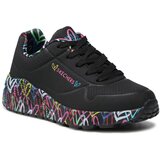 Skechers UNO LITE - LOVELY LUV Dječje tenisice za slobodno vrijeme, crna, veličina Cijene