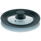 Kela POKLOPAC CONCETTA, 4,5x21cm STAKLO CRNA | shoptok.hr