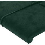  Okvir za krevet bez madraca tamnozeleni 140x190 cm baršunasti | shoptok.hr