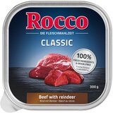 Rocco Classic pladnji 9 x 300 g - Govedina s severnim jelenom | Shoptok.si