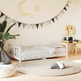  Okvir za dječji krevet bijeli 80 x 160 cm od masivne borovine | shoptok.hr